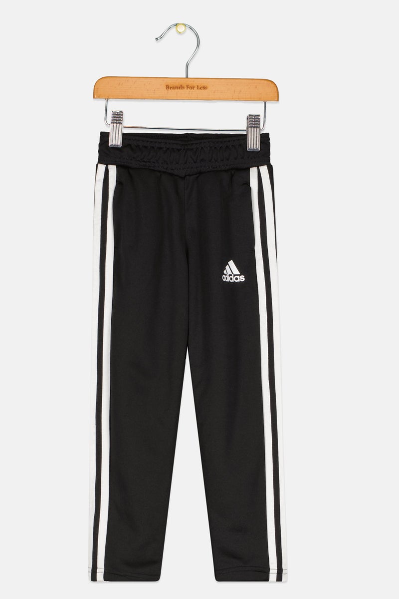 Adidas Kids Boy Sportswear Fit Brand Logo Outdoor Pant, Black - Image 1