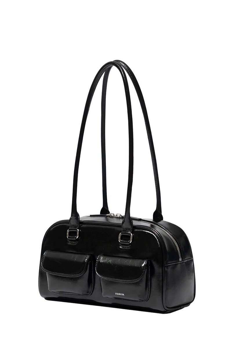 ستاند حقيبة كتف جلدية Stand Oil Chubby Bag - Image 2