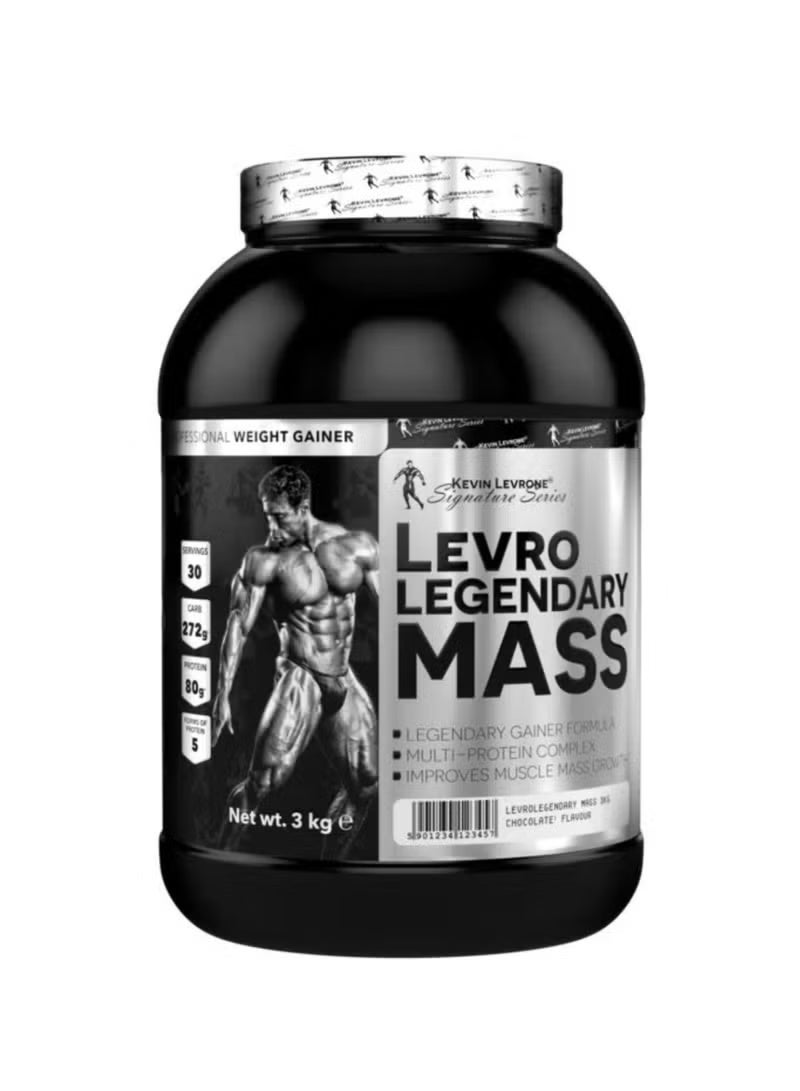 KEVIN LEVRONE Levro Legendary Mass, Legendary Gainer Chocolate 3kg