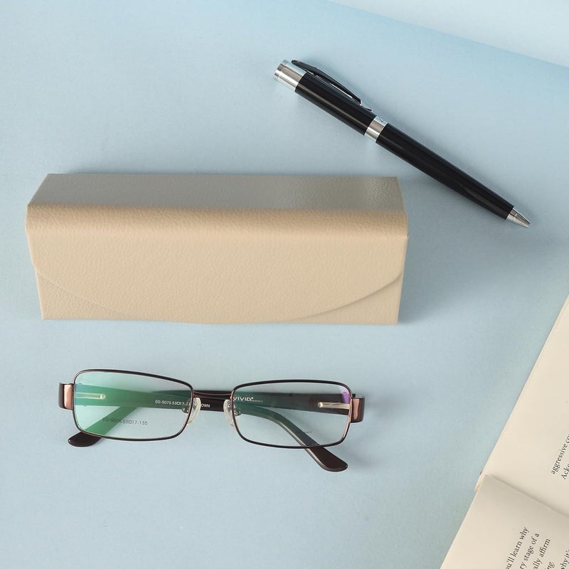 VIVID Vision Unisex Adult Lightweight Eyewear Specs Case Cover | Protect Eye Glasses | Chashma Dibbi | Spectacle Box | Closure - Magnetic | Faux Leather - Image 4