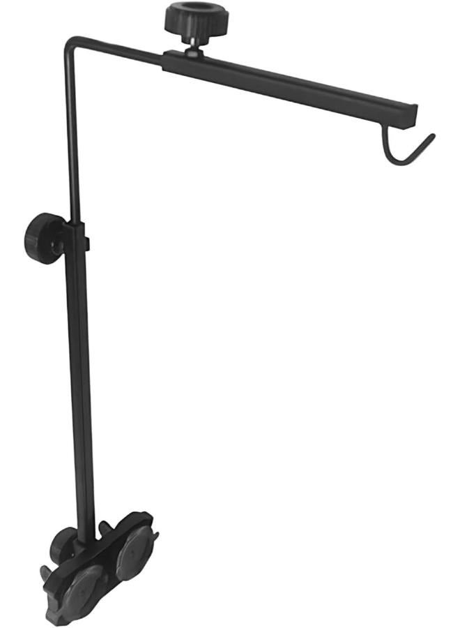 B&K Reptile Lamp Stand Adjustable Metal Heat Lamp Stand and Light Dome Support Fixture for Terrarium - Image 1