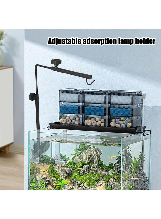 B&K Reptile Lamp Stand Adjustable Metal Heat Lamp Stand and Light Dome Support Fixture for Terrarium - Image 5