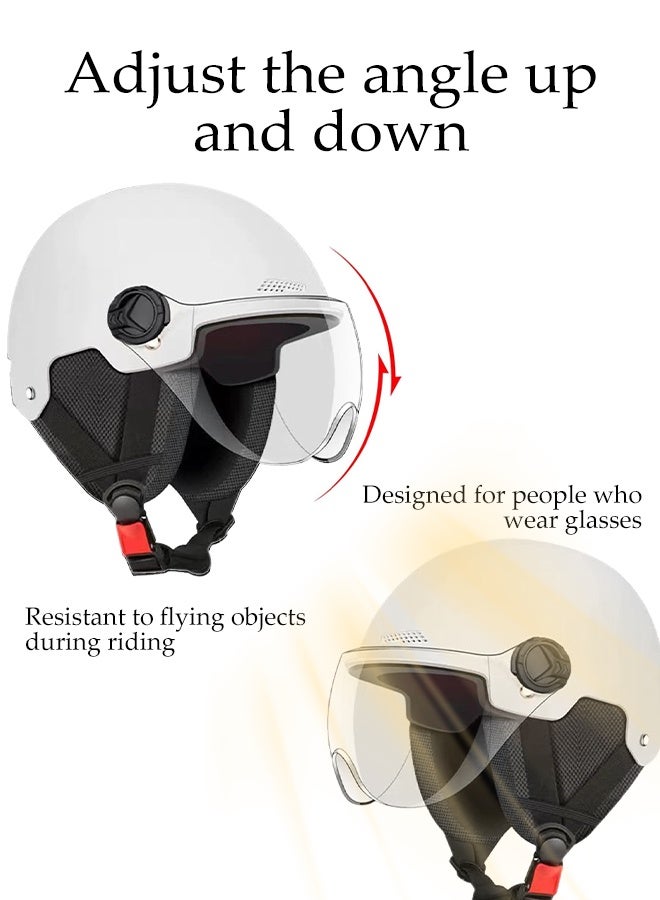 DUNISO Electric Bike & Scooter Helmet – Half Shell with Ear Protection, Drop Resistant - Image 4
