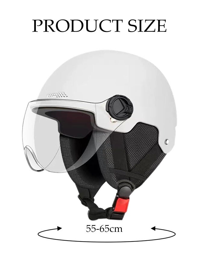 DUNISO Electric Bike & Scooter Helmet – Half Shell with Ear Protection, Drop Resistant - Image 2