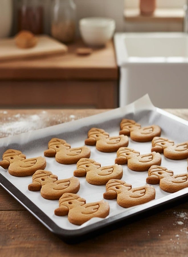 BAKERLOGY Christmas Baby Duck Cookie Cutter - Detailed Biscuit Cutter Design for Baking and Crafts, ideal on fondant, dough, clay - Image 3
