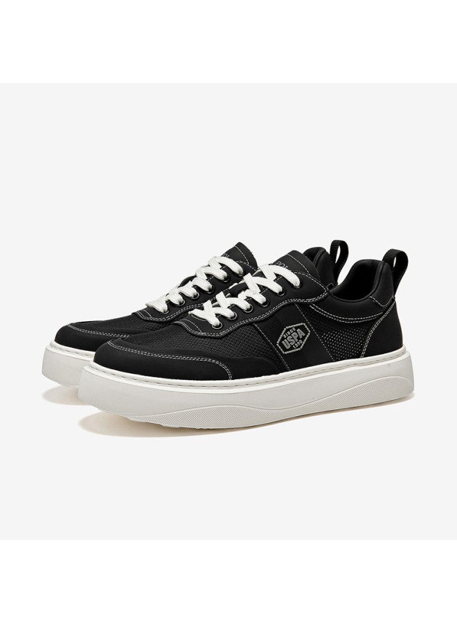 U.S. Polo Assn. Trendy Sneakers Casual Shoes Versatile Low-top Men's Canvas Shoes Breathable Web Sneakers - Image 3