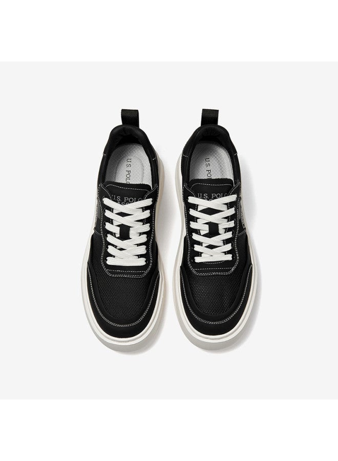 U.S. Polo Assn. Trendy Sneakers Casual Shoes Versatile Low-top Men's Canvas Shoes Breathable Web Sneakers - Image 4