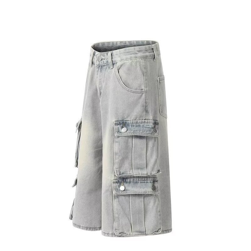Unisex Casual Daily Denim Jeans - Image 1