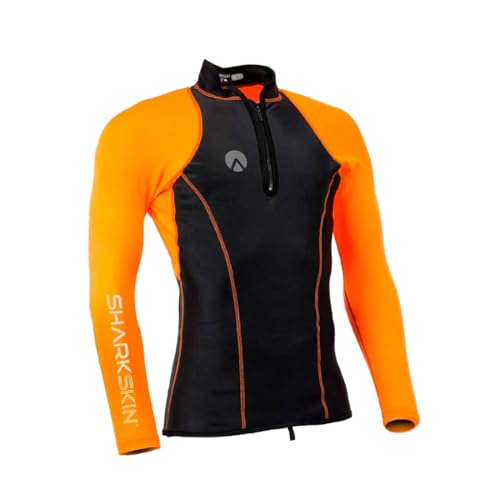 Sharkskin Performance Long Sleeve (Male) Orange, SML - Image 1