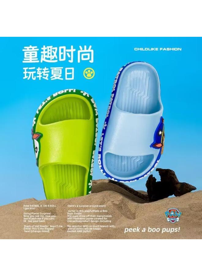 SHAKA Wang Wang Team Children'S Shoes Children'S Summer Slippers Boys New Step Excrement Feeling Casual Boys Home Shoes Teenagers - Image 4
