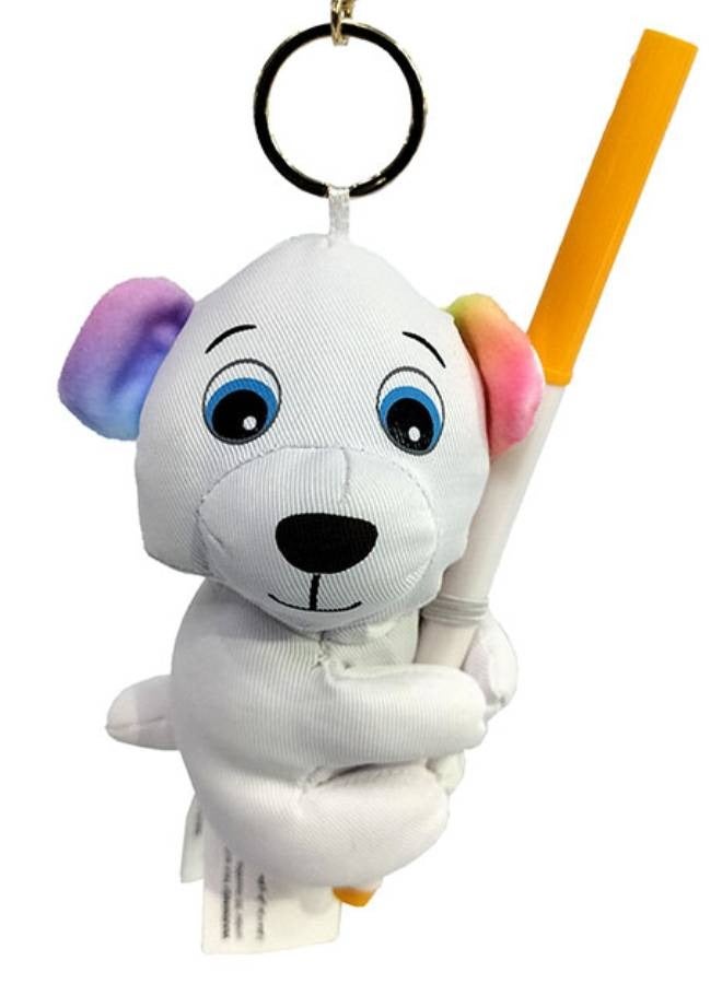 Crayola حقيبة ظهر دمية الدب الناعمة الملونة - Image 2