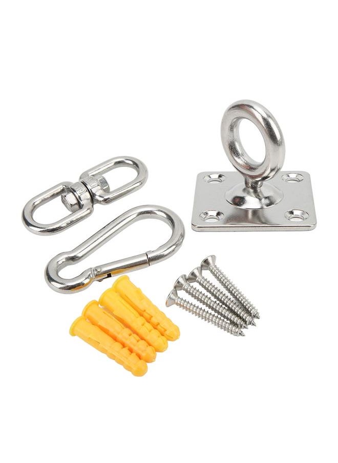 Thoraya - Hammock Chair Hanging Kit Stainless Steel Swing Ceiling Mount Set for Yoga Hammock Punching Bag - Image 1