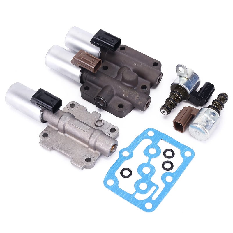 Compatibile with Accord Odyssey Pilot TL CL MDX Transmission Solenoid Kit 28250P6H024 28250P7W003 28400P6H013 28500P6H013