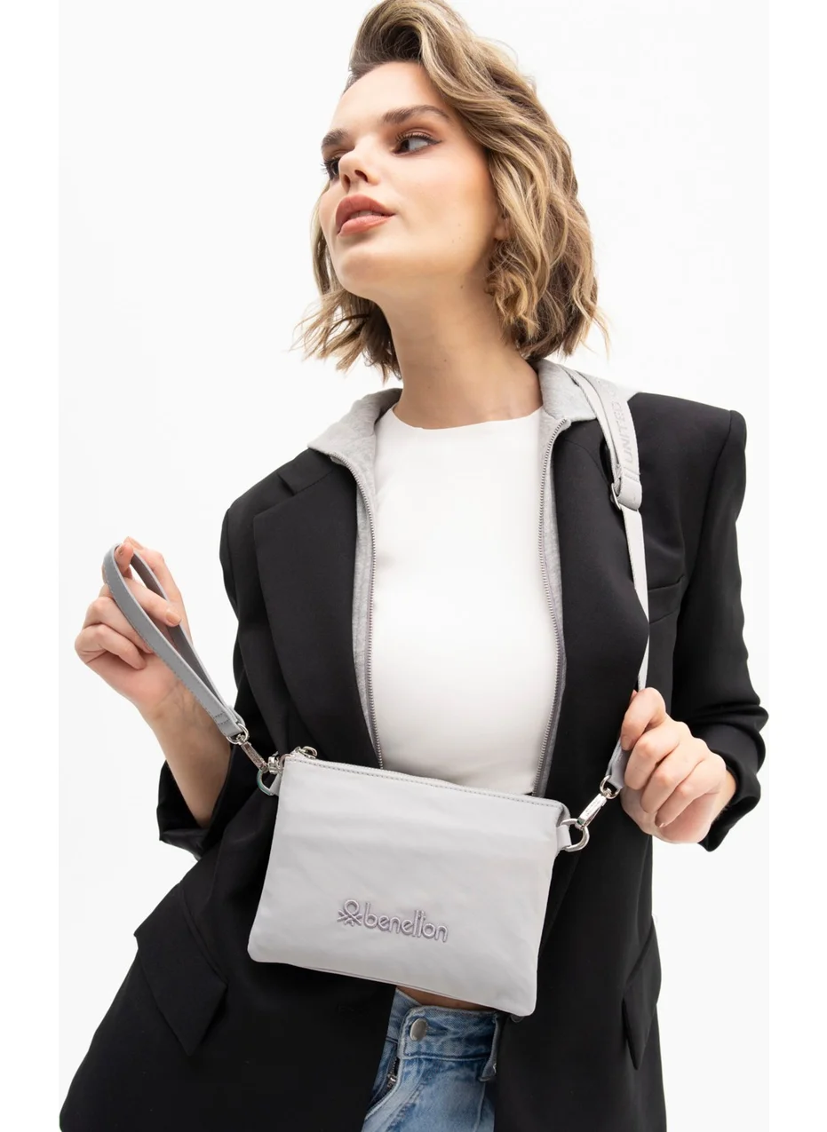 UNITED COLORS OF BENETTON Benetton Women's Crossbody Bag Gray BNT1199