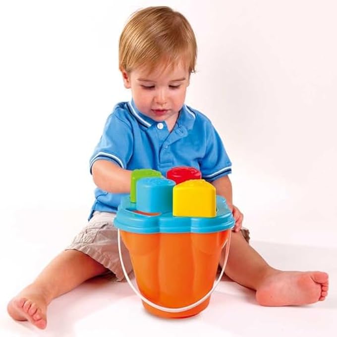 GO 2389 GIRAFFE TRAINER WITH SHAPE SORTER, STACKING TOWER AND BUCKET - Image 3