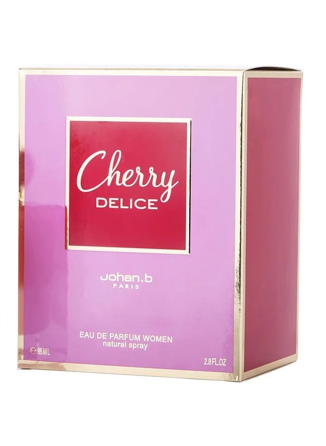 johan.b Ladies Cherry Delice Eau De Parfum 85Ml  - Image 2