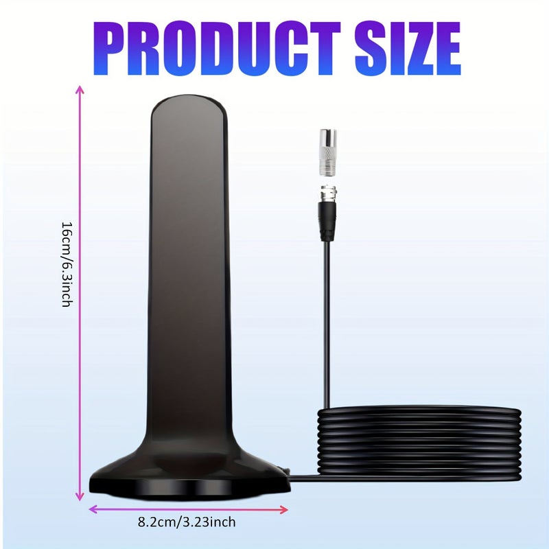 2026 Ultra High Definition TV Antenna Model ZYF SM05 2 Free Local Channels Supports HDTV 4K 1080P VHF UHF High Gain Digital Antenna for Home Car RV Cruise Ship Signal Reception - Image 2