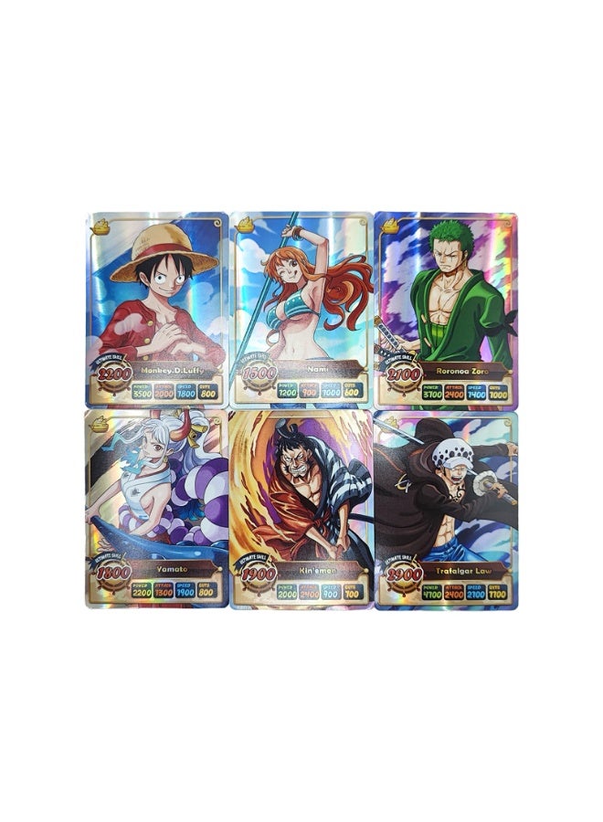 One Piece 50 English One Piece Flash Card Game Collection Cards and Battle Cards - Image 3
