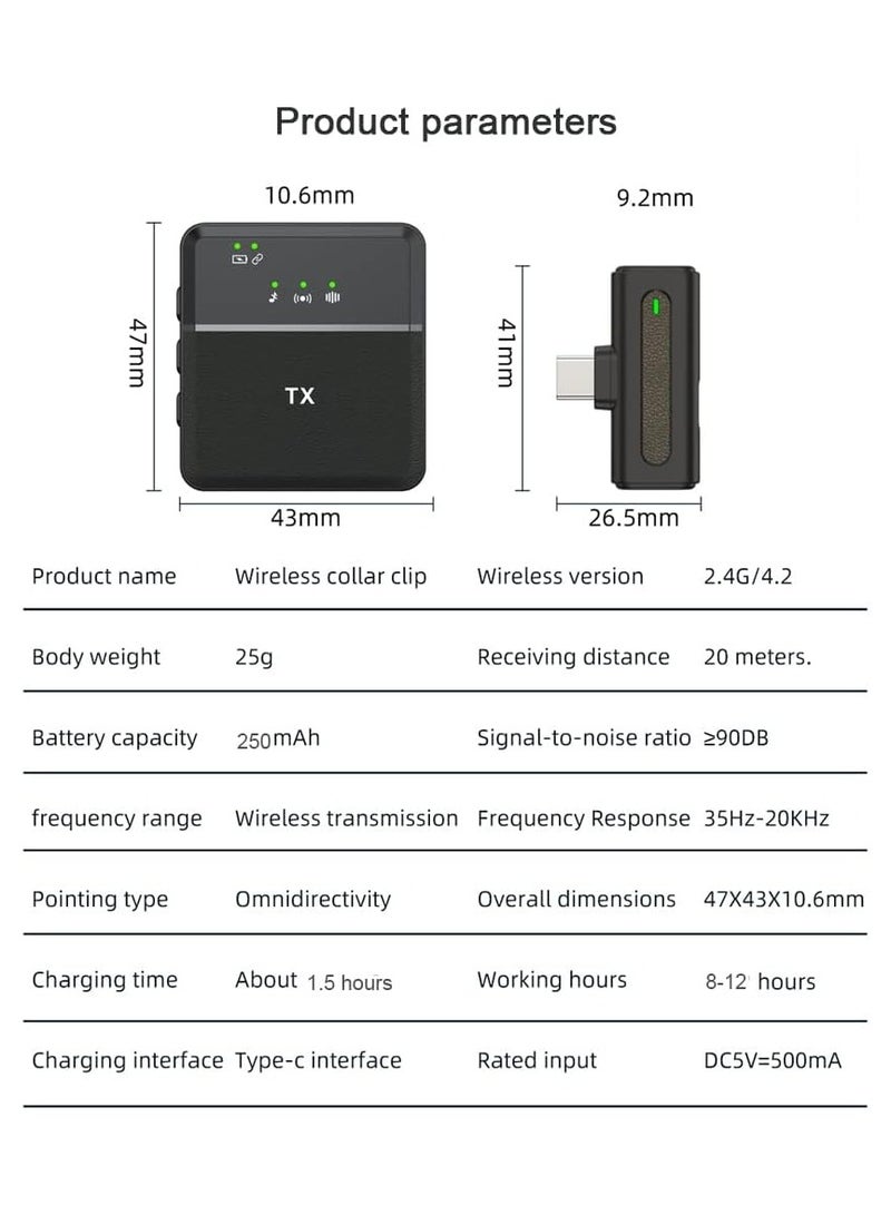 Microphone for USB, iPhone, Micro HD Radio Stable Transmission for YouTube/Reel/Shorts/Videos/Meeting/Teaching/Conference  - Image 5