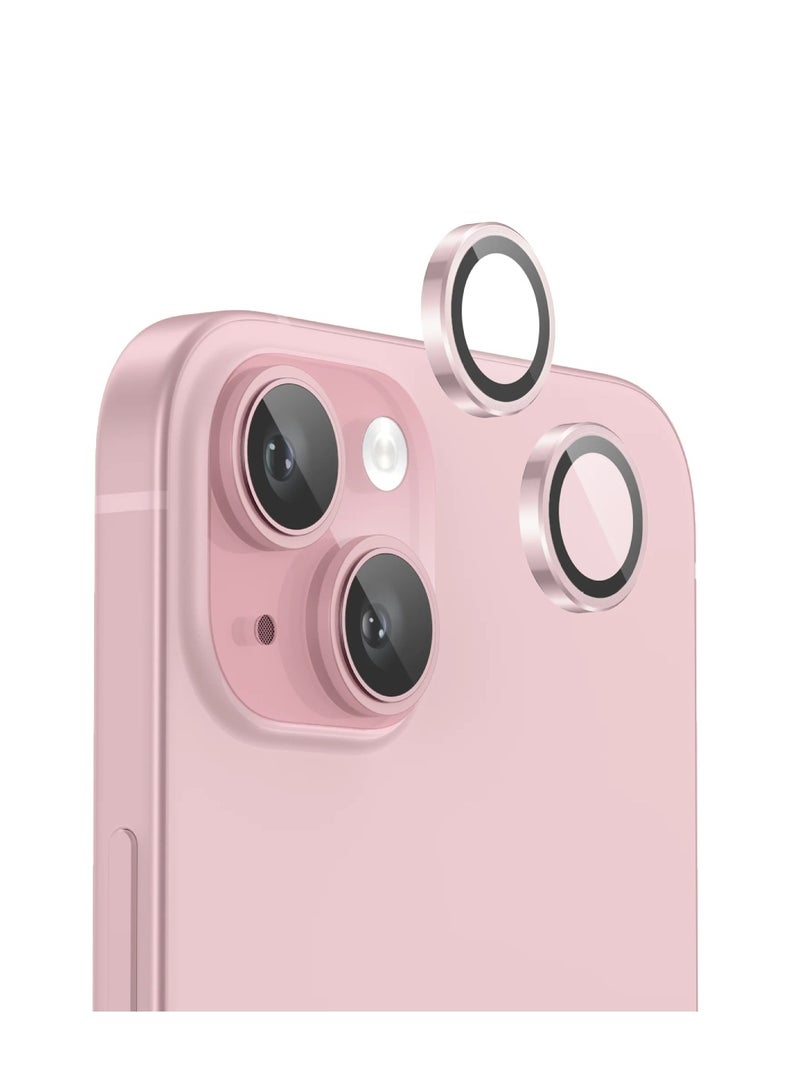 DIGI CORE iPhone 15 Plus Screen Protector 3 Pack 6.7 Inch 2.5D Curved Edges With iPhone 15 Plus Camera Lens Protector And Anti-Scratch iPhone Back PVC Clear Sheet Set (Pink, iPhone 15 Plus) - Image 5