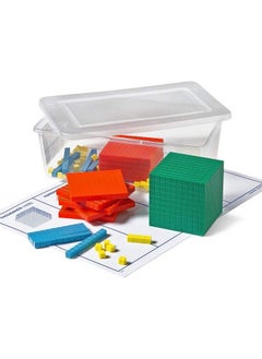 Differentiated Plastic Base Ten Blocks Complete Set Place Value Blocks Counting Cubes Base Ten Blocks Classroom Set Math Blocks Kindergarten Base 10 Math Manipulatives (Set Of 121)