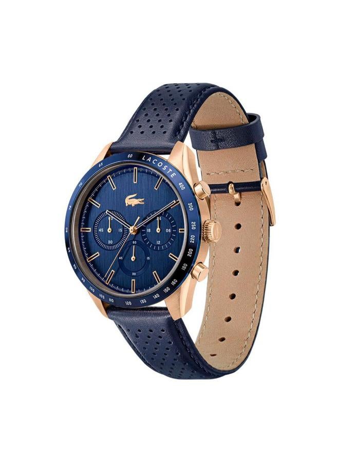 LACOSTE Men's  Lacoste  Leather Chronograph Watch 2011111 - Image 2