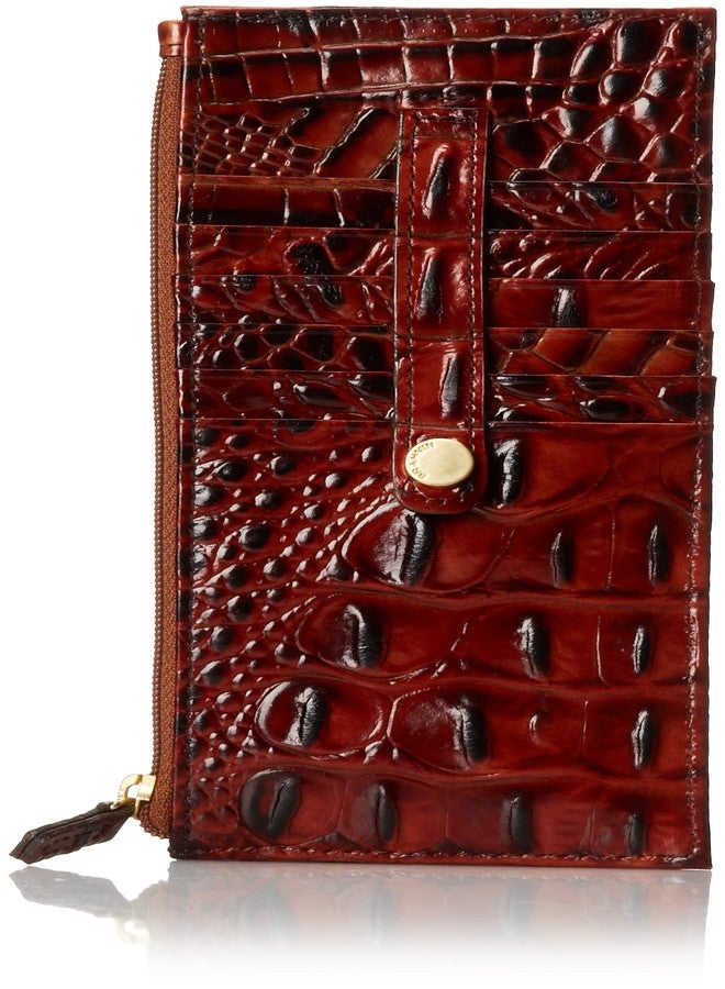 Brahmin Credit Card Wallet, Pecan, One Size - Image 1