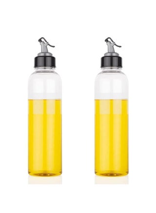 Brick Head Eze Flow 1000 ml Oil Dispenser and Pourer with Measurement Transparent with Lock Oil Nozzle Lid Leakproof Spill Proof Big Bottleneck Easy Refill Design 2 Pack of 2 - pzsku/Z2B2567D59851861D4458Z/45/1745821742/8b9d19fe-64b2-4337-81e6-63e8c53bafe6