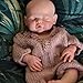 OtardDolls 18 Inch Realistic Reborn Soft Full Silicone Girl Baby Doll Handmade Real Looking Set - Image 4