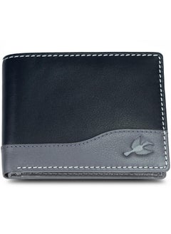 HORNBULL HORNBULL Buttler Black Mens Leather Wallet - Leather Wallet for Mens and RFID Blocking Genuine Leather Mens Wallet  - Image 1