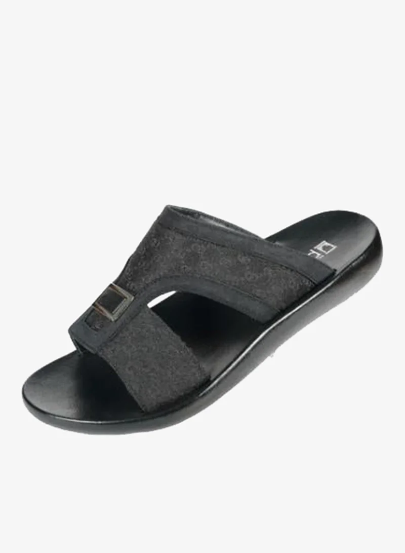 008-3562 Barjeel Mens Arabic Sandals 63102 Black