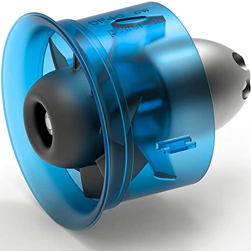 ZKSJ 40mm Mini EDF 8 Blades Ducted Fan RC Brushless Motor 6500KV Thrust 575g for 3-4S Jet Airplane Aircraft(CW) - Image 1