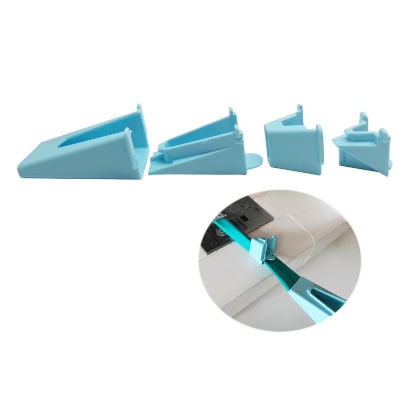 Yicbor 4Pcs/Set Jelly Roll Fabric Tube Maker For Fabric Roll Rugs  Bias Tape Maker Kit Quilting Tools For Diy Sewing - Image 3