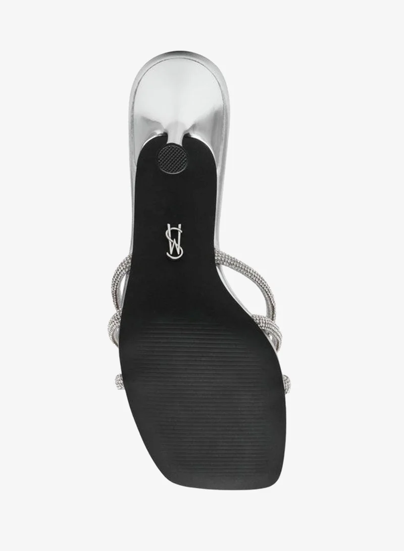 STEVE MADDEN  Steve madden amorino silver women's sandals for Women | Best Price UAE