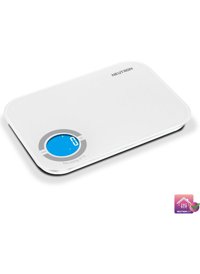 Neutron - Digital Precision Kitchen Calorie Scale 5kg Bluetooth Supported - Control via App - Image 1