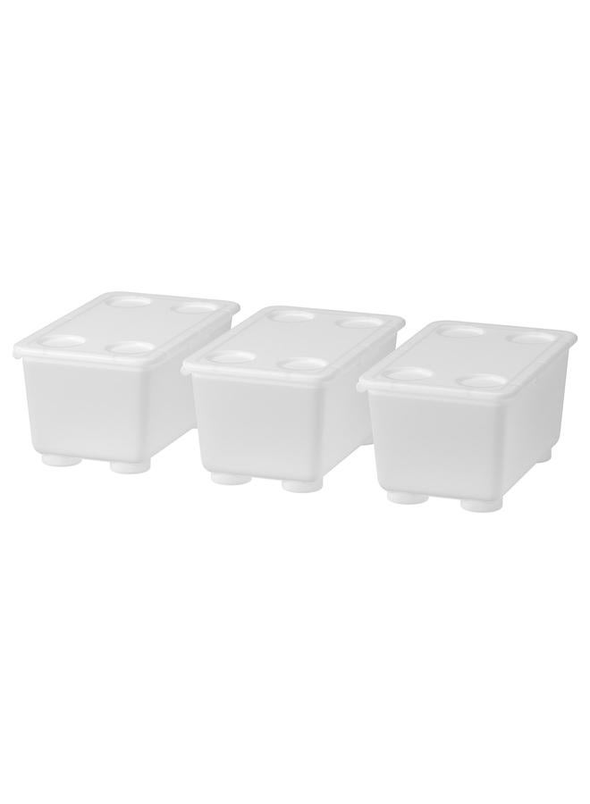 Zaboon Box with lid, transparent, 17x10 cm - Image 1