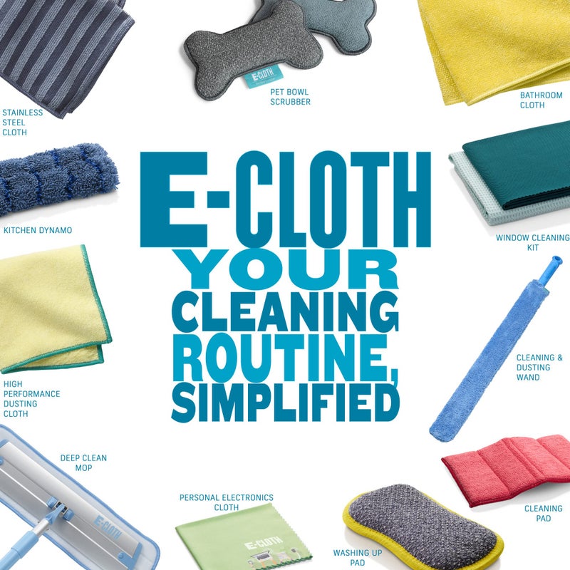 قطعة قماش تنظيف نظارات من E-Cloth، عبوة من 3 قطع، قماش من الألياف الدقيقة، مثالي لتنظيف النظارات والعدسات الشمسية، قابل للغسل وإعادة الاستخدام، مع ضمان الغسل 100 مرة - Image 5