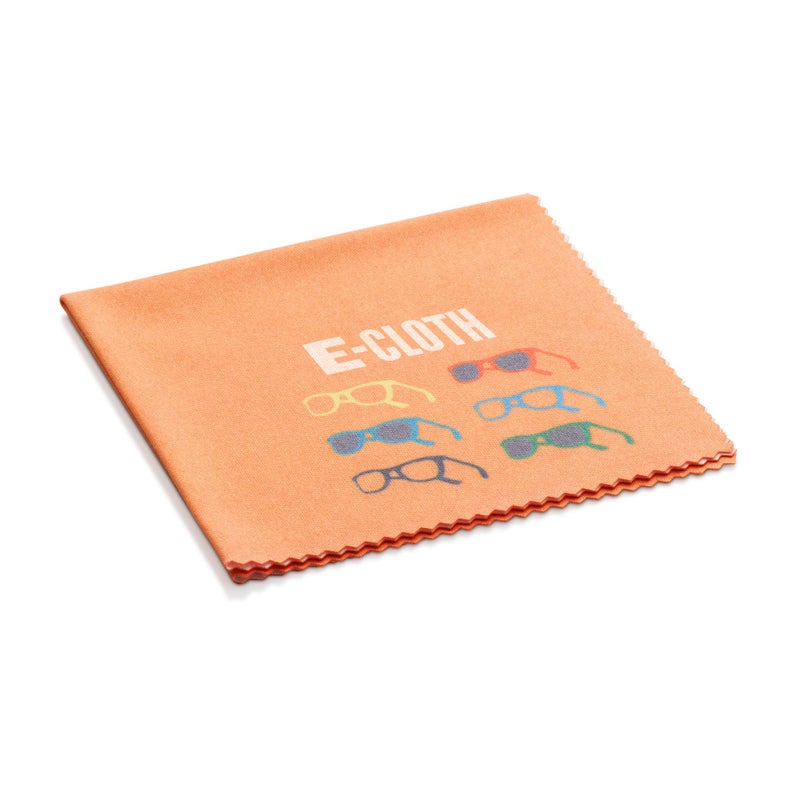 قطعة قماش تنظيف نظارات من E-Cloth، عبوة من 3 قطع، قماش من الألياف الدقيقة، مثالي لتنظيف النظارات والعدسات الشمسية، قابل للغسل وإعادة الاستخدام، مع ضمان الغسل 100 مرة - Image 1