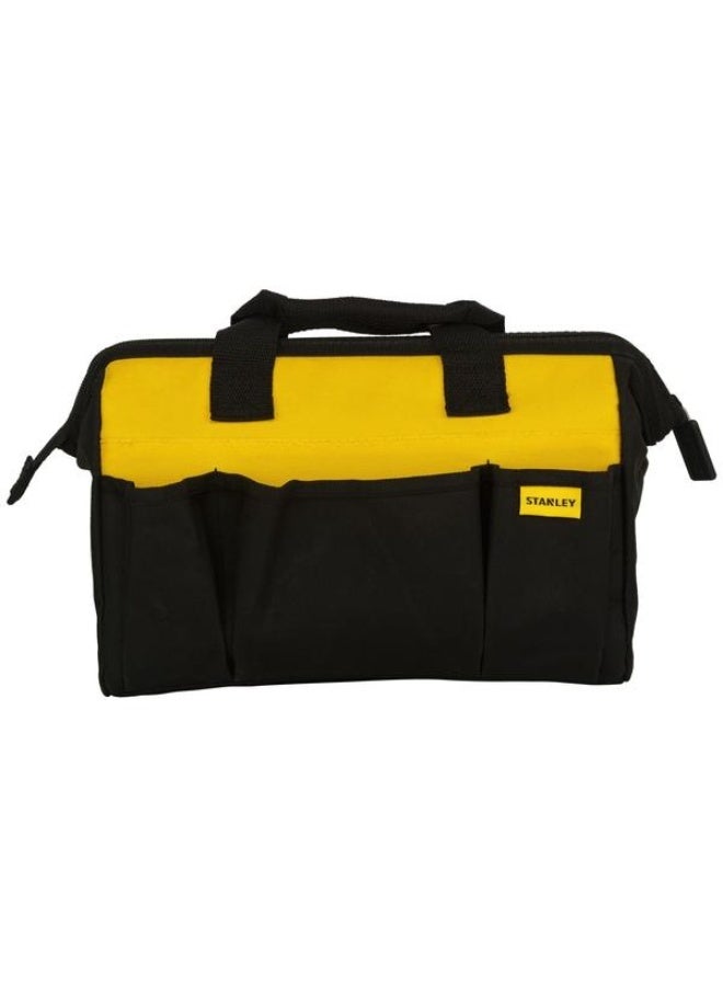 ستانلي حقيبة أدوات ستانلي ناعمة الجوانب بفتحة علوية باللونين الأسود والأصفر مقاس 12 بوصة STST512114 - Image 2