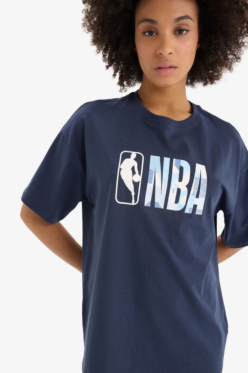 DeFacto Woman NBA Licensed Crew Neck Short Sleeve T Shirt - Image 1