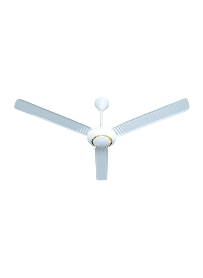 56 Inch Three-Blade Indoor Ceiling Fan White 3Pcs, 90 Watts 