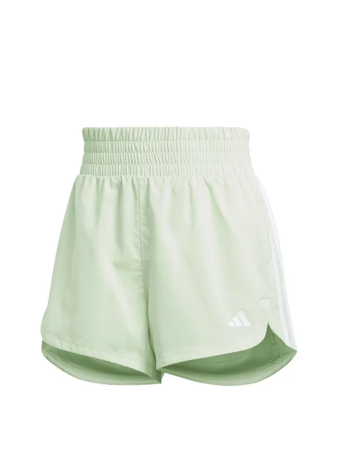 اديداس adidas Pacer Wvn High Green Training Shorts 2XS3