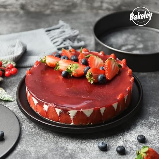 Bakeley 8inch loose base round deep cake pan - Image 3