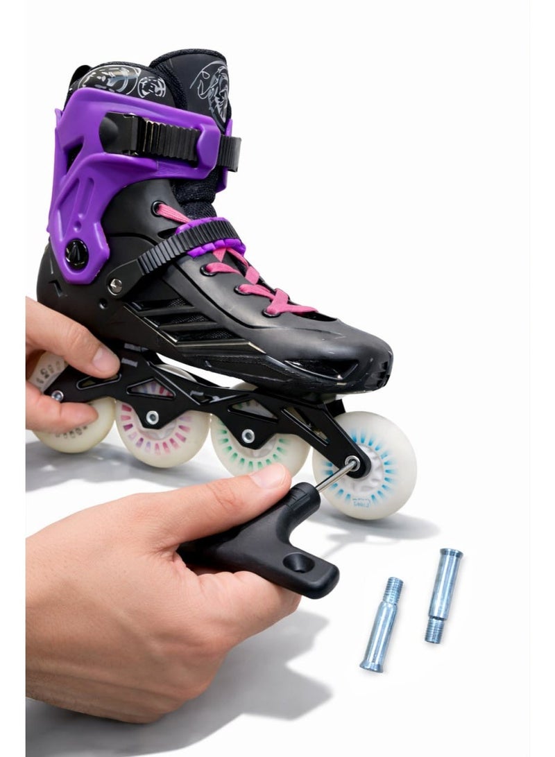 ROSELLE Professional Inline Skates Shoes With LED Lights - Image 5