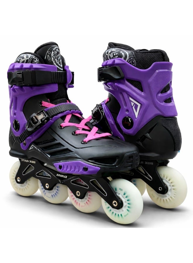 ROSELLE Professional Inline Skates Shoes With LED Lights - Image 2