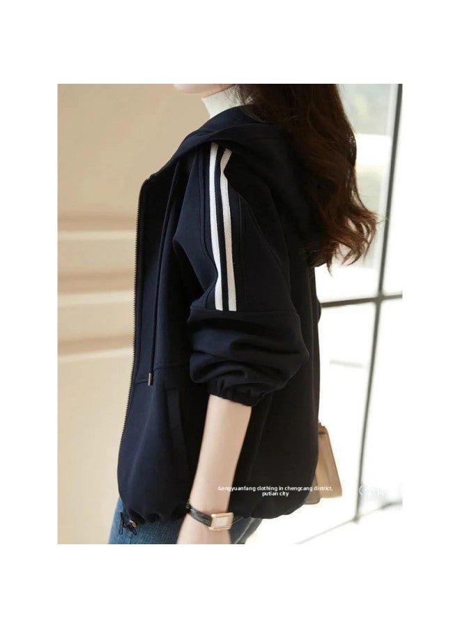 Factory Baseball Suit Women's Cardigan Jacket Women's 2024 Autumn And Winter Sports Short Jacket Fashion All-match Korean Casual  - Image 4