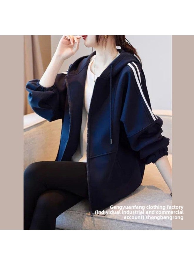 Factory Baseball Suit Women's Cardigan Jacket Women's 2024 Autumn And Winter Sports Short Jacket Fashion All-match Korean Casual  - Image 3