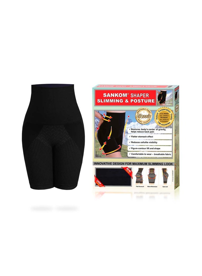 Sankom - Patent Classic Shaper, Black L/XL - Image 2