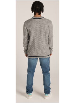 Marco Bergamo V-NECK PATCHED LOGO PULLOVER  - Image 3