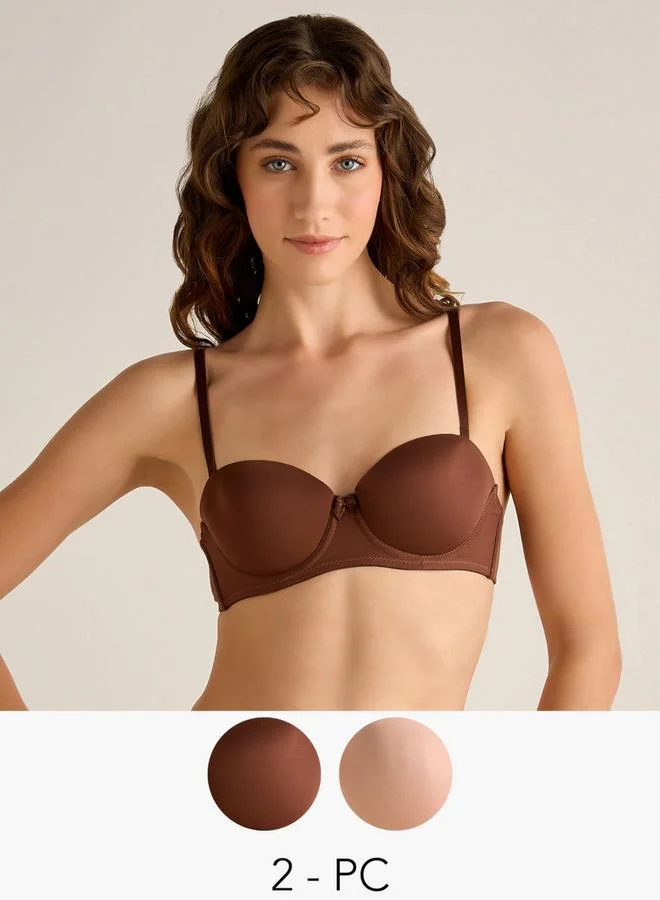 سبلاش فيڤ Balconette Bra   Pack of 2